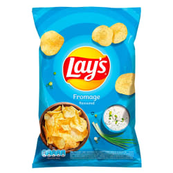 Grietinės ir prieskoninių žolelių skonio bulvių traškučiai LAYS, 180 g