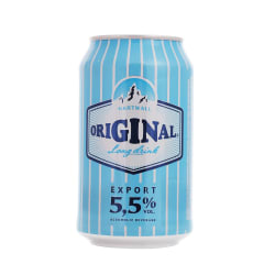 Alkoholinis kokteilis HARTWALL ORIGINAL LONG DRINK GIN & GRAPEFRUIT, 5,5 %, 0,33 l