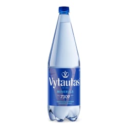 Gazuotas natūralus mineralinis vanduo VYTAUTAS, 1.5 l