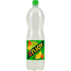 Gazuotas nealkoholinis citrinų ir žalių citrinų skonio gėrimas ENJOY, 1,5 l