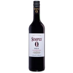 Nealkoholinis raudonasis vynas 0, 0,75 l