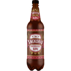 ŠNEKORIŲ alus, 6 %, 1 l