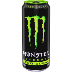 Gazuotas energinis gėrimas su saldikliais MONSTER ENERGY ZERO SUGAR, 500 ml
