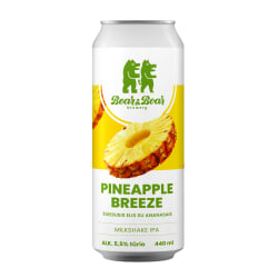 Alus BEAR&BOAR PINEAPPLE BREEZE, 5,5 %, 0,44 l