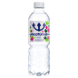 Gazuotas laimo ir aviečių skonio stalo vanduo NEPTŪNAS, 500 ml