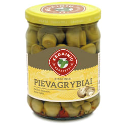 Marinuoti pievagrybiai RINKTINIAI KĖDAINIŲ KONSERVŲ FABRIKAS, 480 g / 255 g