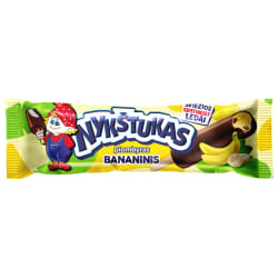 Glaistytas bananinis plombyras NYKŠTUKAS, 80 ml / 58 g