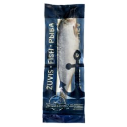 Sūdyta atlantinė silkė su galva RUSNĖS ŽUVIS, vakuume, 1 kg