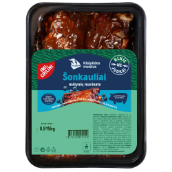 Kiaulienos šonkauliai mėlynių marinate KLAIPĖDOS MAISTAS, 1 kg