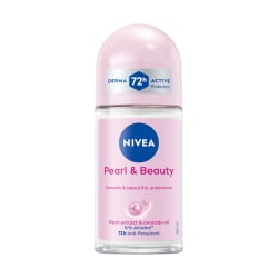 Moteriškas rutulinis dezodorantas NIVEA PEARL & BEAUTY, 50 ml
