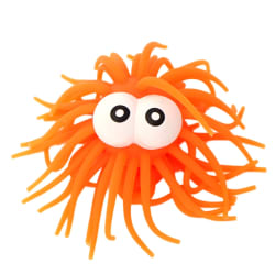 Guminė akis su šviesa FLUFFY, 6cm, spalva ir dizainas gali skirtis