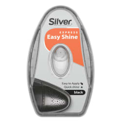 Batų blizgesio kempinėlė su dozatoriumi SILVER, juoda, 6 ml