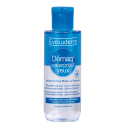 Vandeniui atsparaus makiažo valiklis EVOLUDERM, 150 ml