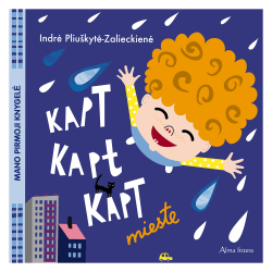 Knyga Indrė Pliuškytė-Zalieckienė KAPT KAPT KAPT MIESTE
