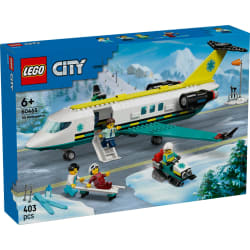 Konstruktorius LEGO Greitosios Pagalbos Lėktuvas 60465