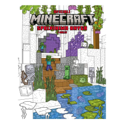 Knyga OFICIALI MINECRAFT SPALVINIMO KNYGA. 1 DALIS