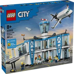 Konstruktorius LEGO Oro Uostas Su Lėktuvu 60502