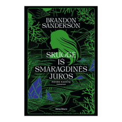 Knyga Brandon Sanderson SRUOGĖ IŠ SMARAGDINĖS JŪROS