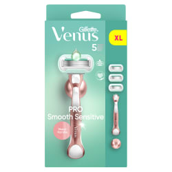 Skutimosi galvutės VENUS EXTRA SMOOTH SENSITIVE PLATINUM ROSEGOLD, 3 vnt.