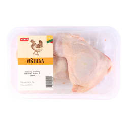 Švieži viščiukų broilerių ketvirčiai RIMI, A klasė, 1 kg