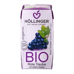 Ekologiškas raudonųjų vynuogių nektaras HOLLINGER, 0,2 l
