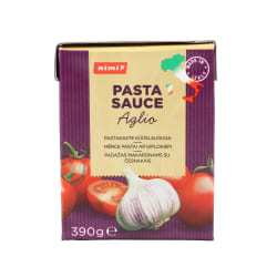 Padažas makaronams RIMI su česnakais, 390 g