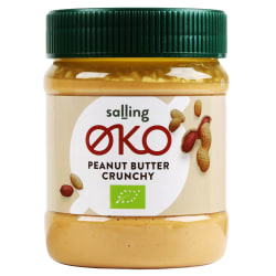 Ekologiškas traškus žemės riešutų kremas SALLING EKO, 340 g