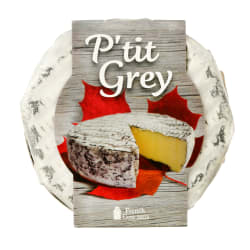 Pelėsinis sūris su pelenais P’TIT GREY, 55% riebumo RSM, 125g