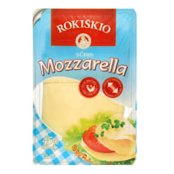Sūris  MOZZARELLA ROKIŠKIO, 45 % rieb., 150 g