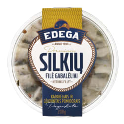 Silkių filė su džiovintais pomidorais ir kaparėliais EDEGA, 200 g