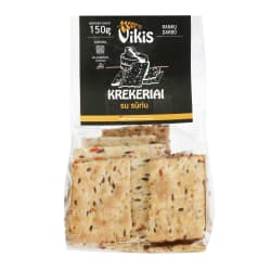 Krekeriai su sūriu VIKIS, 150 g