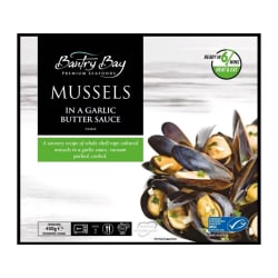 Virtos midijos česnakiniame sviesto padaže BANTRY BAY, 450g