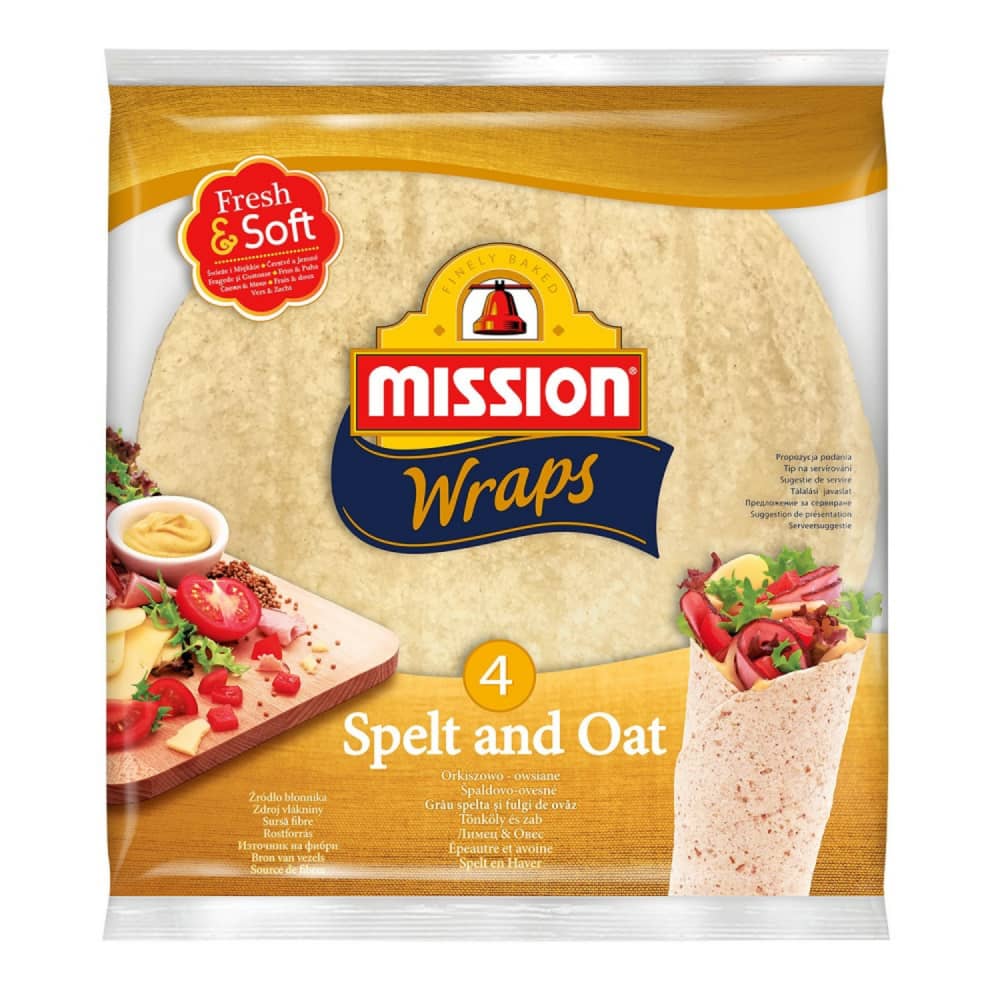 Tortilla Mission speltas ar auzu pārslām 245g
