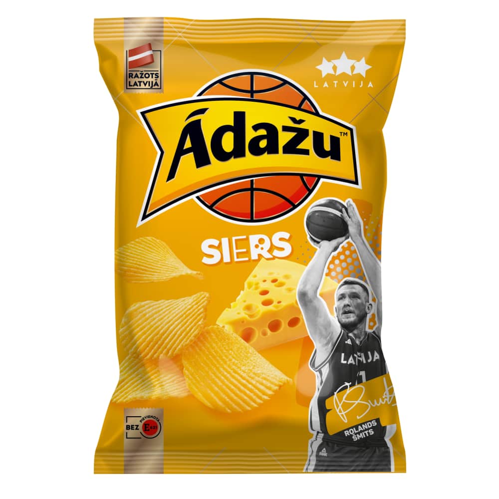 Čipsi Ādažu ar siera garšu 130g