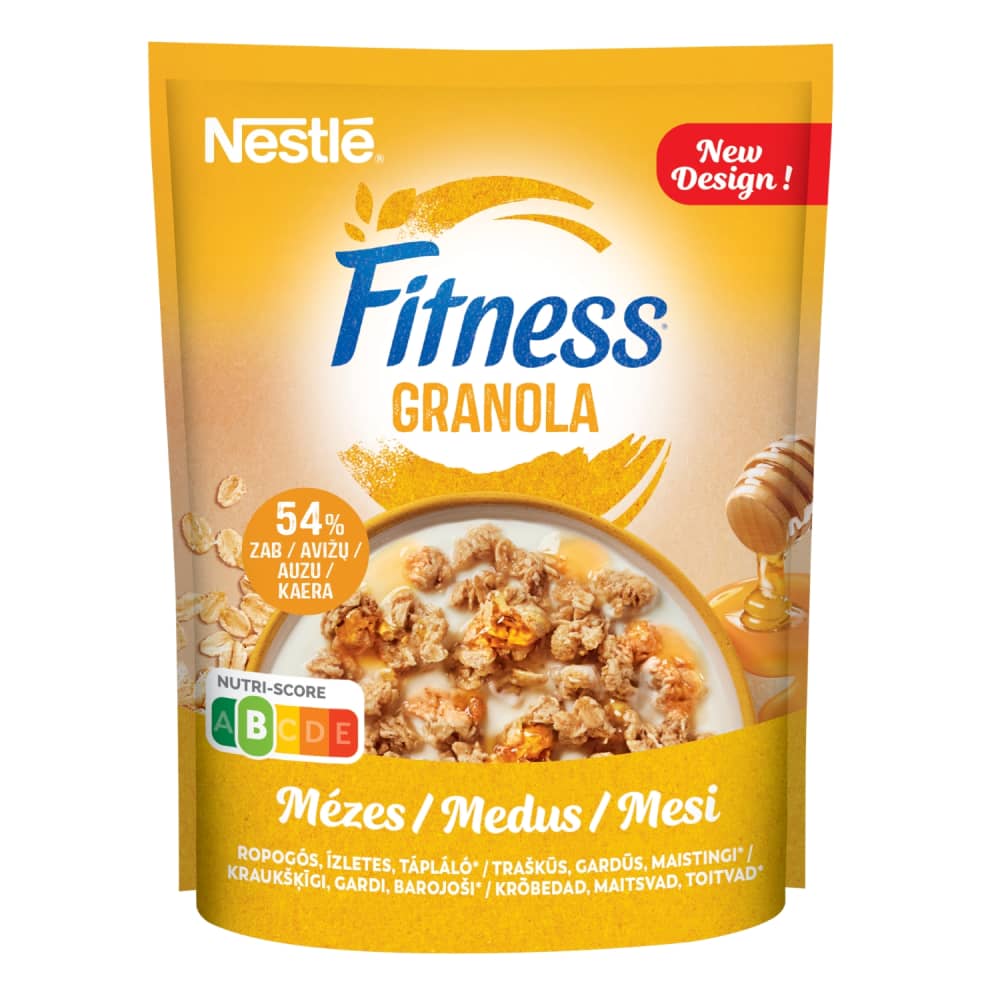 Brok. pārs. Nestle Fitness Granola Honey 300g