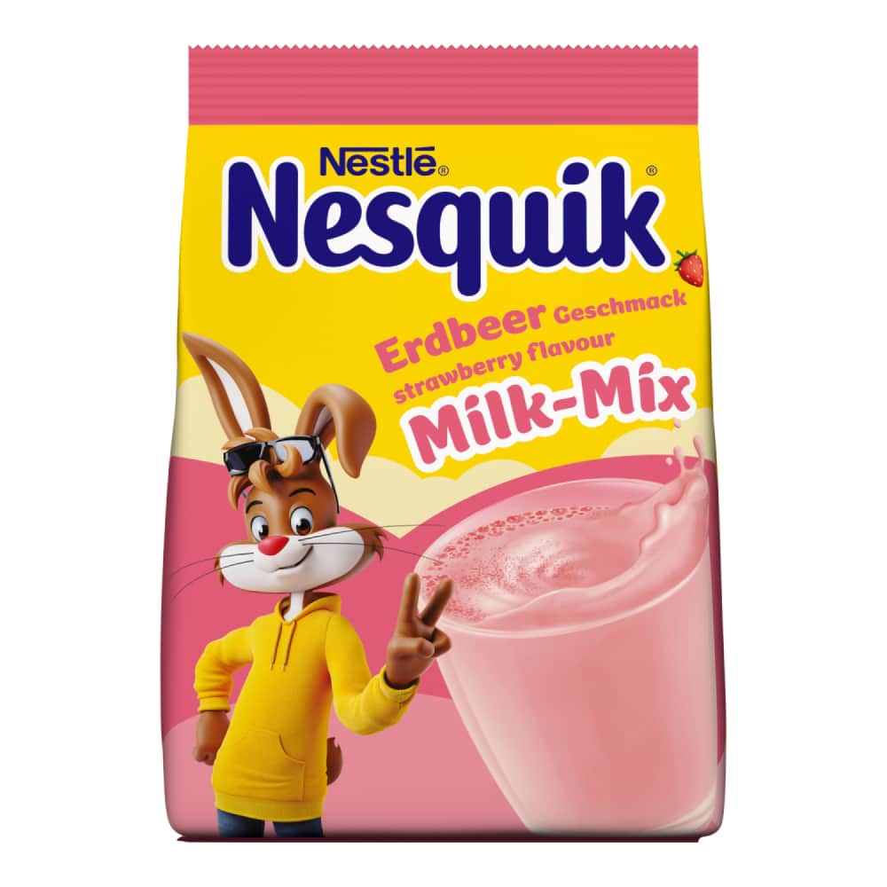 Dzēriens Nesquik Pouch ar zemeņu garšu 350g