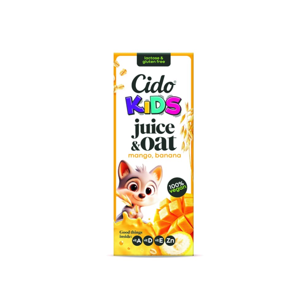 Sulas auzu dzēriens Cido Mango - banānu 200ml