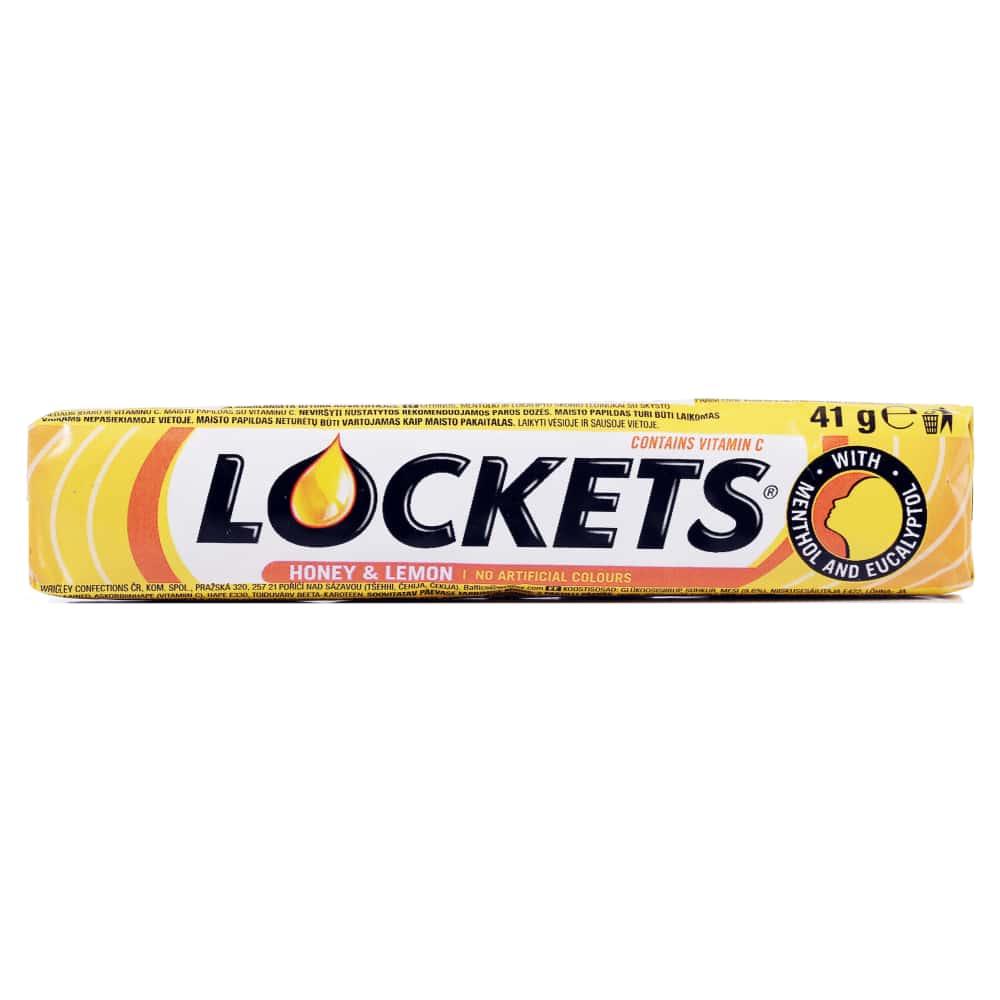 Ledenes Lockets ar medu un citronu 41g