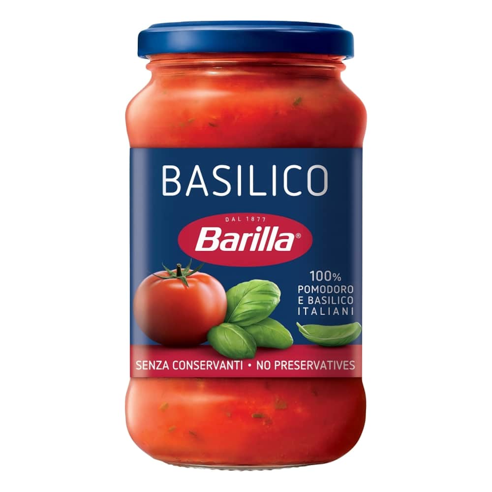 Mērce Barilla Basilico tom. ar bazil. 400g