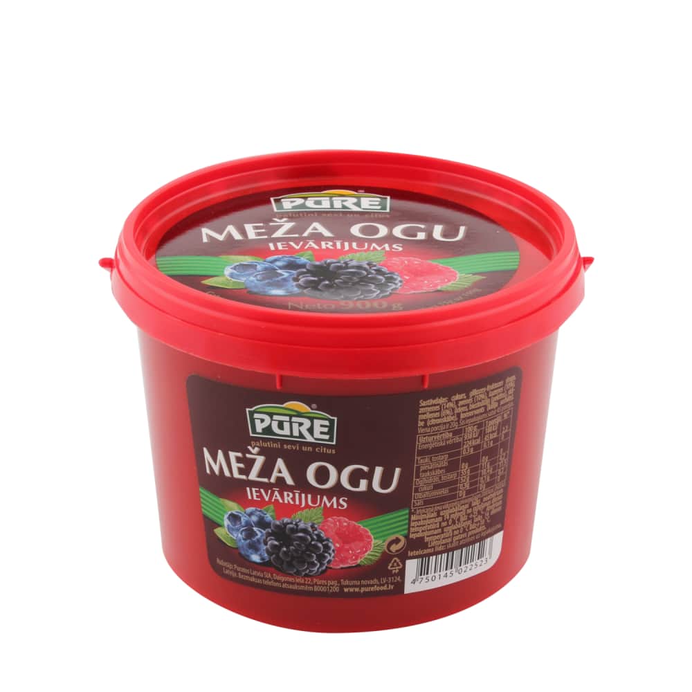 Ievārījums Pūre meža ogu 900g