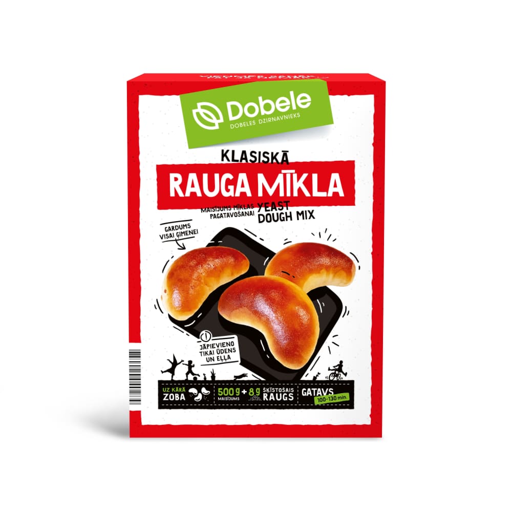 Miltu maisījums Dobele rauga mīkla 508g