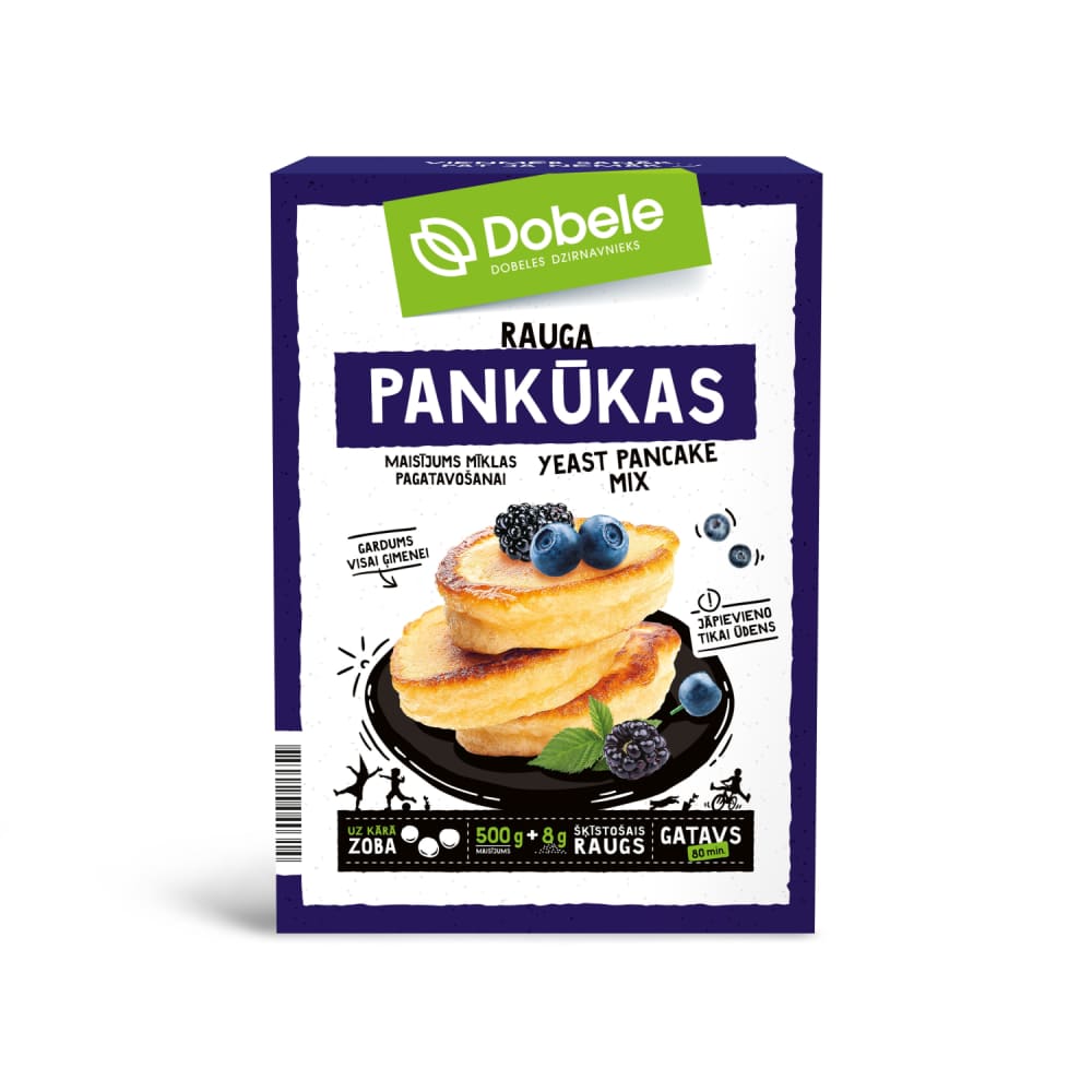 Miltu maisījums Dobele rauga pankūkas 508g