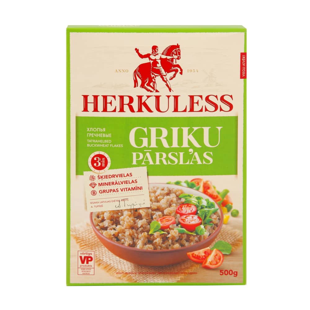 Pārslas Herkuless griķu 500g