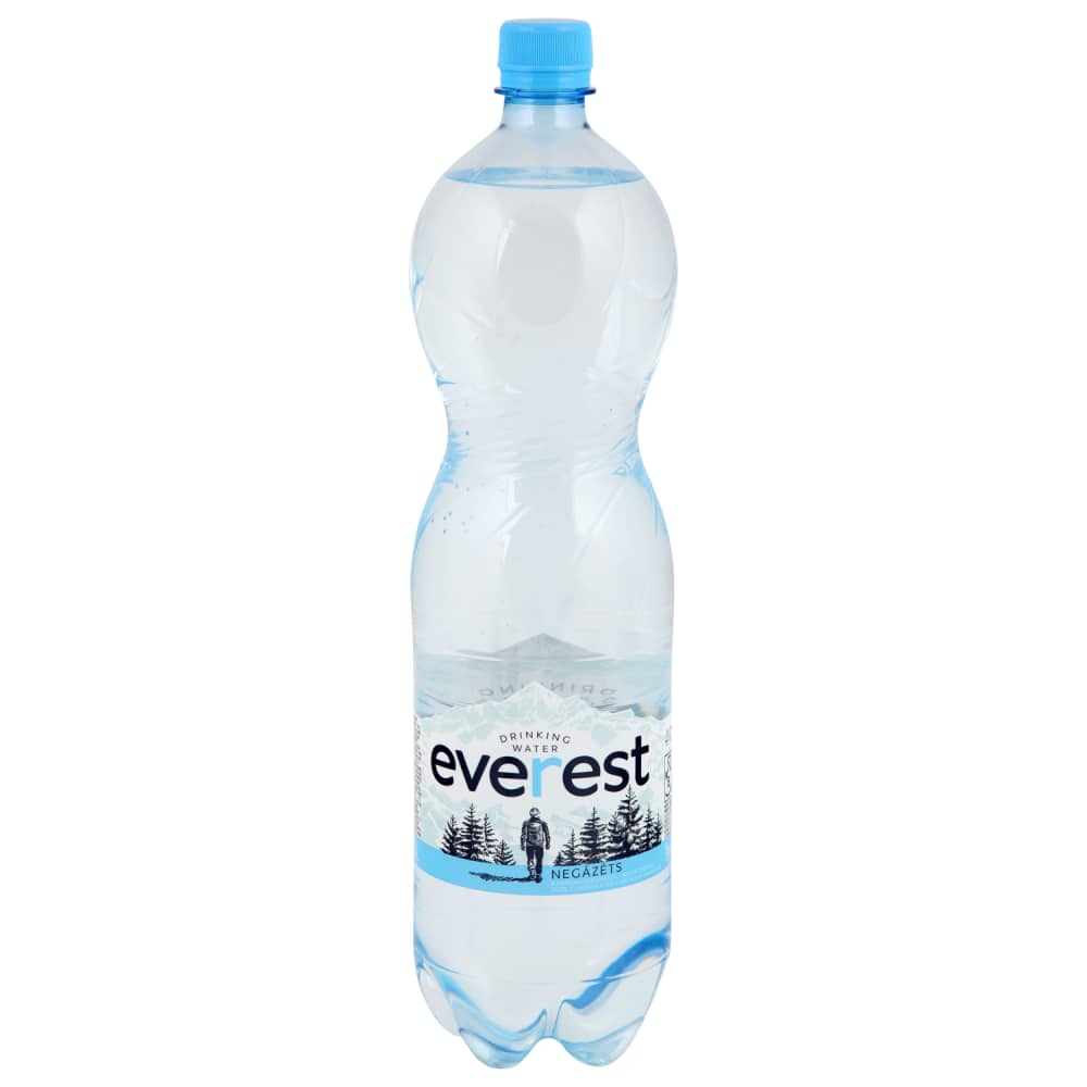 Dzeramais ūdens Everest negāzēts 1,5l