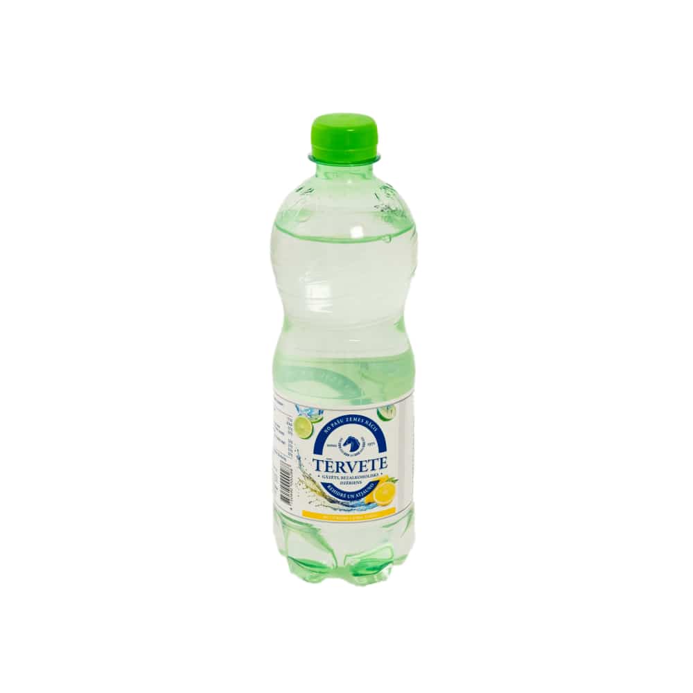 Dz.Tērvetes citrona laima gāzēts,bezalk. 0,5l