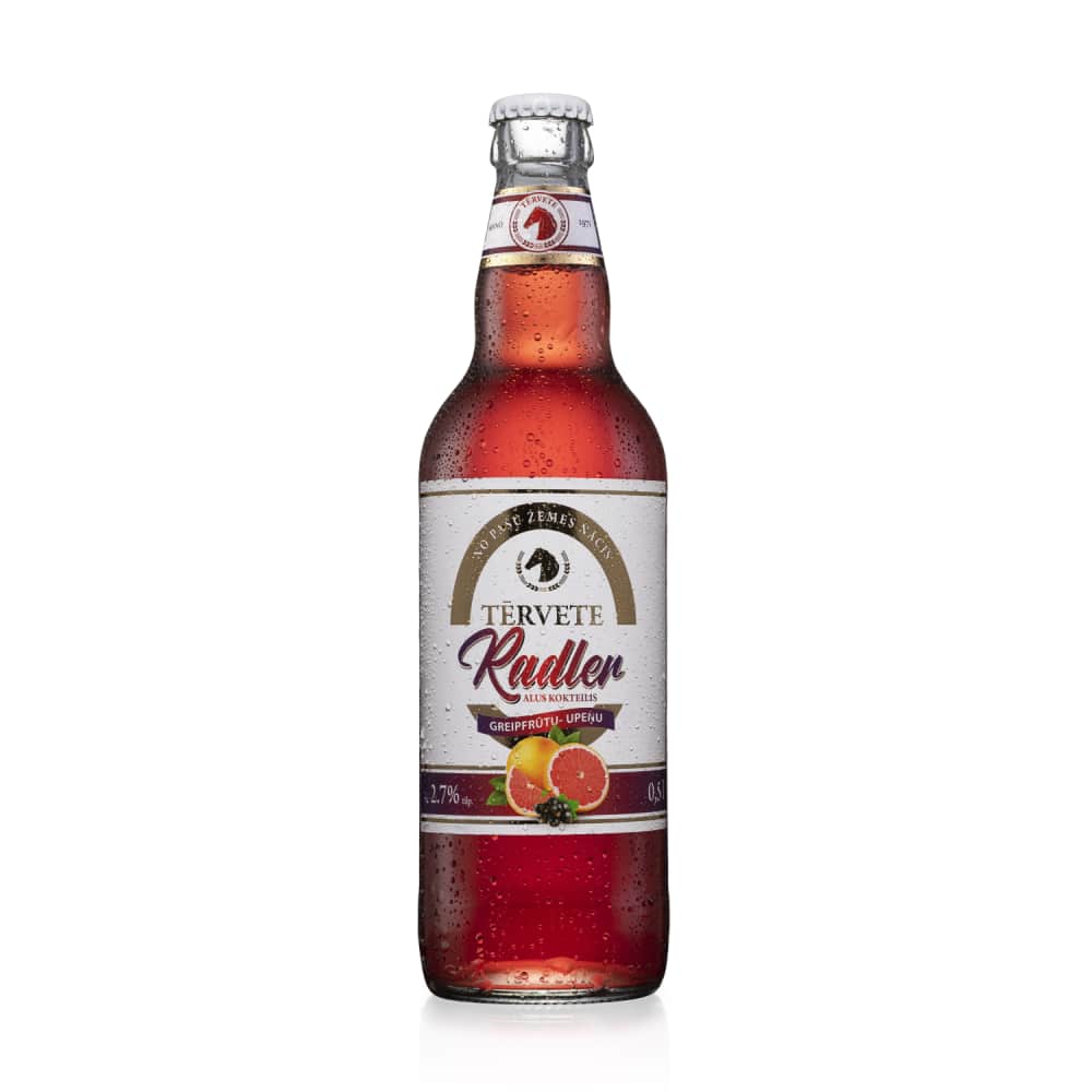Alus Radler Tērvete upeņu greipfr. 2,7% 0,5l