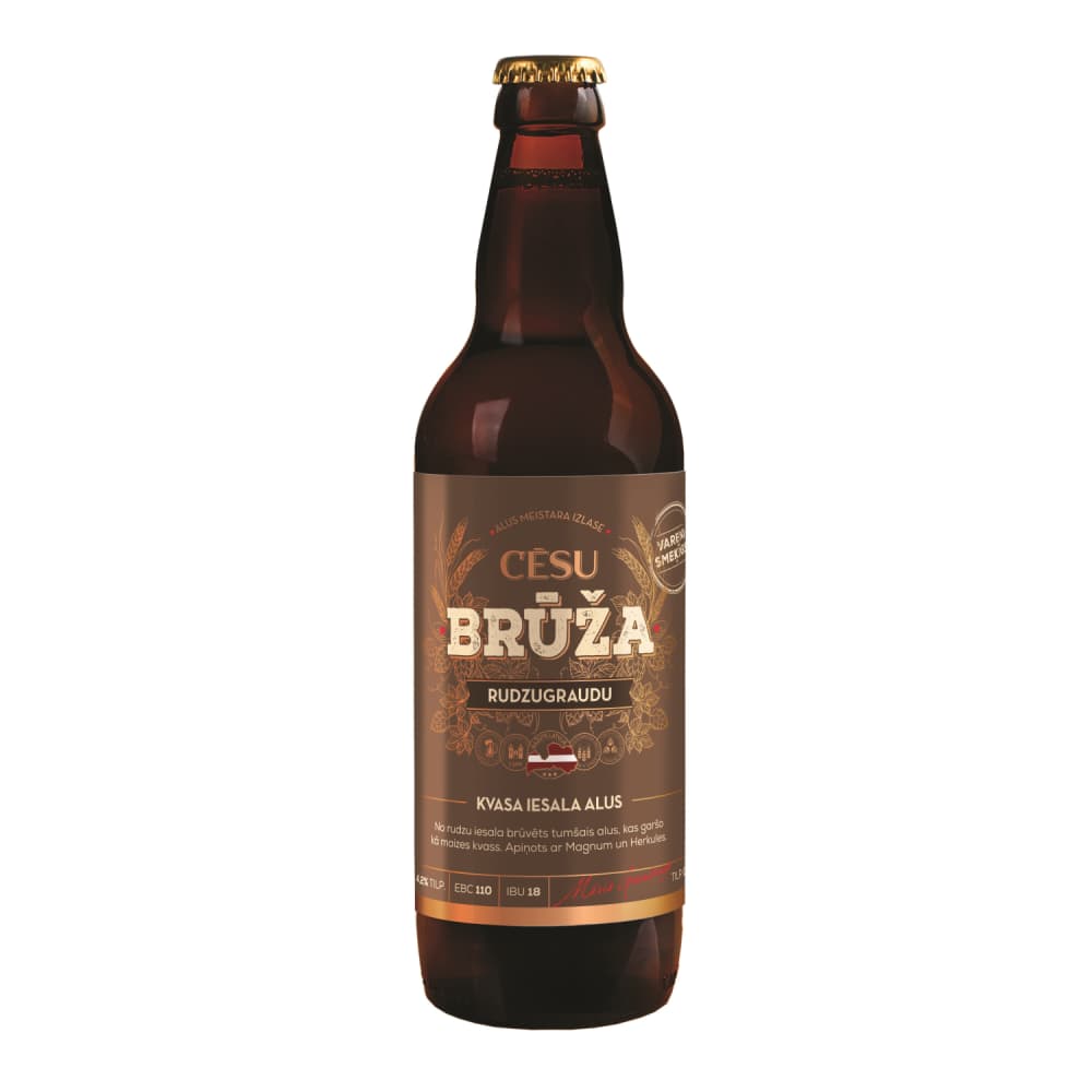 Alus Brūža Rudzugraudu 4,2% 0,5l