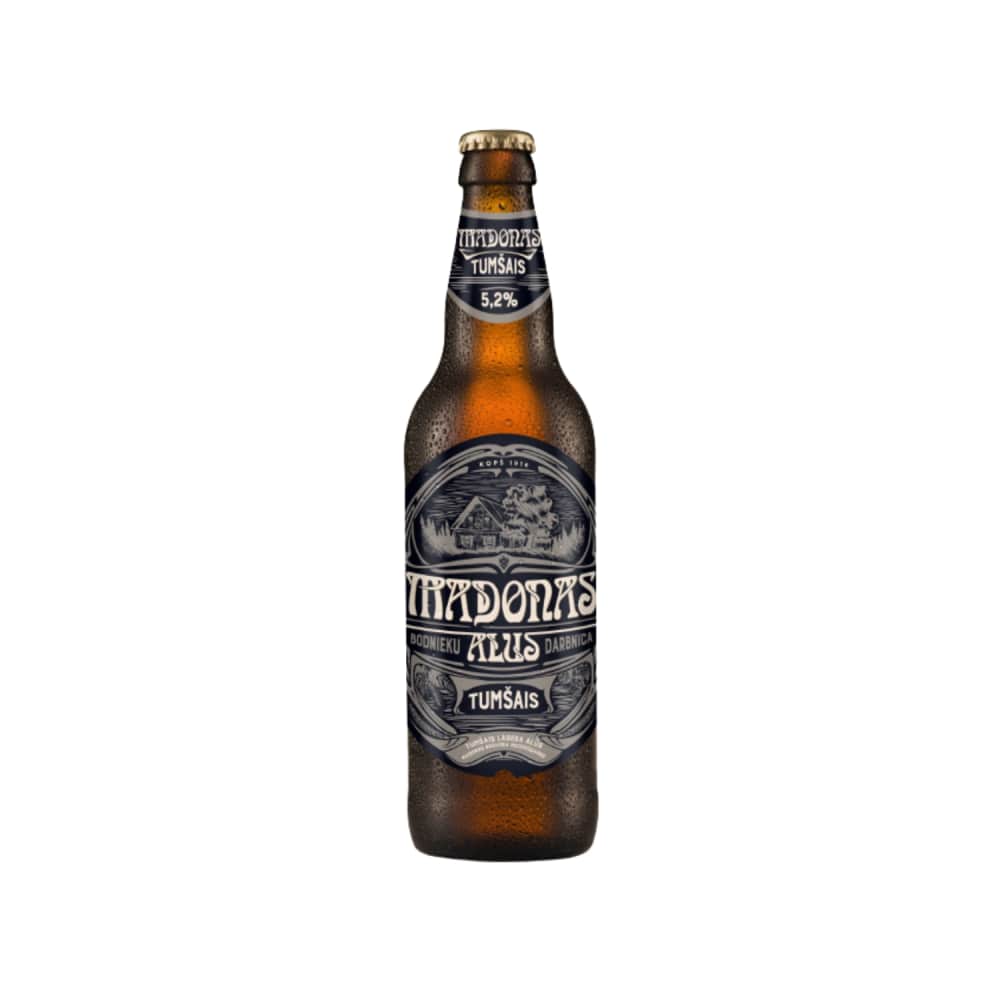 Alus Madonas tumšais 5,2% 0,5l