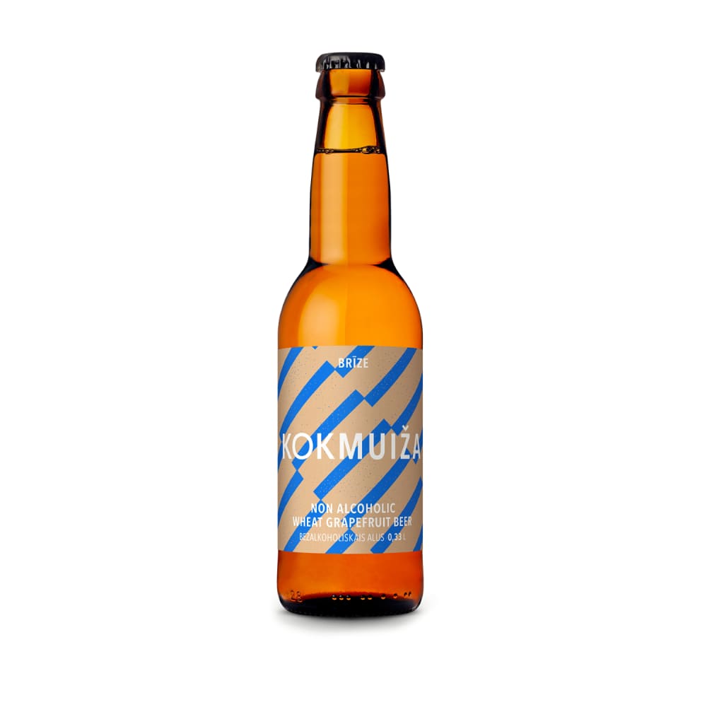 Alus Kokmuiža Brīze bezalkohol. greipf. 0,33l