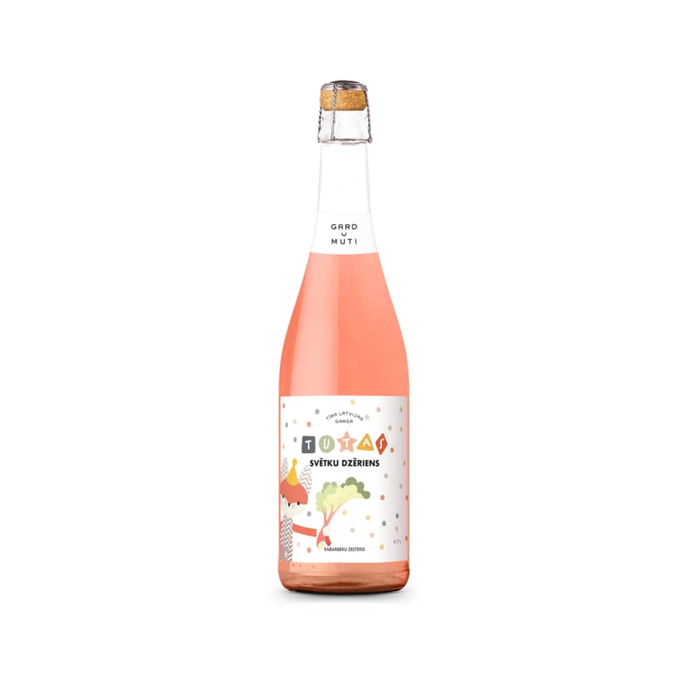 Dzēr. Tutas svētku dzēriens rabarberu 0,7L